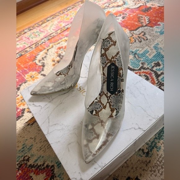 JESSICA RICH “SO FANCY” STILETTO 120 MM | SNAKESKIN - Picture 4 of 11